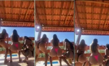 Angel Santiago and friends rolling their asses